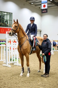 Hollie Pearce commanded the top two places of the UNIBED – High Performance Equine Bedding Winter B&C Qualifier at Hartpury University’s Winter Classic